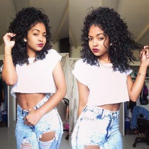 Coloured Girls | Sexy Girl in Ripped Jeans
