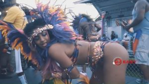 Caribbean Woman Twerking - SOCA Carnival 2017