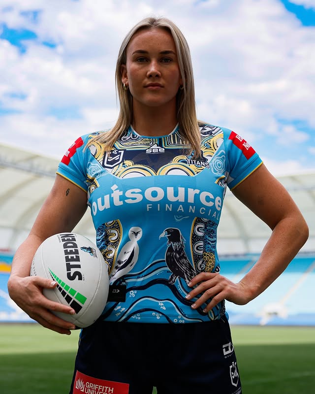 Jaime Chapman in Rugby Sports Uniform