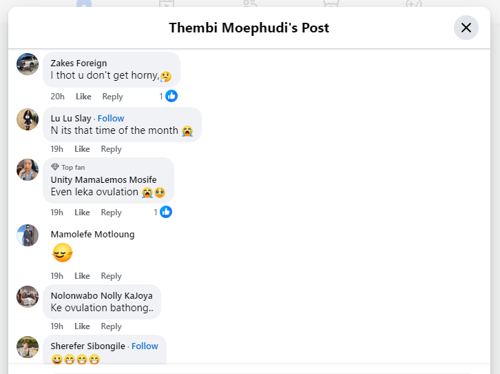 Menstrual Cycle Triggers Intense Sexual Urges - South African Women Confess on Social Media - Very Horny on Periods