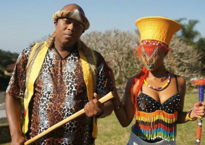Babes Wodumo in Sexy Traditional Zulu Attire