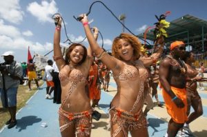 Barbados Carnival 2017 Pictures - Girls in Swimsuits Invade the Streets