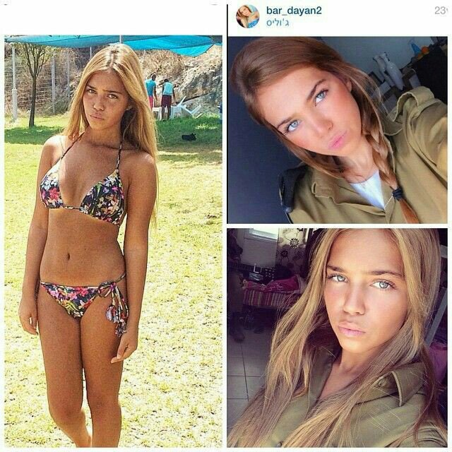 Military Girl Removes Khaki Uniform, Gets Clad in Hot Bikini