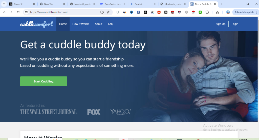 Top 10 Cuddling Sites in the USA for Casual Dating, Therapy & Earning ...